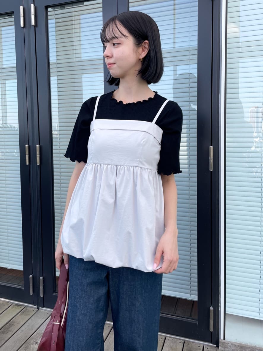 NATSUMIさんの「grove｜【SOMETHING&times;grove別注】LISAWIDE DENIM PANTS」を使ったコーディネート