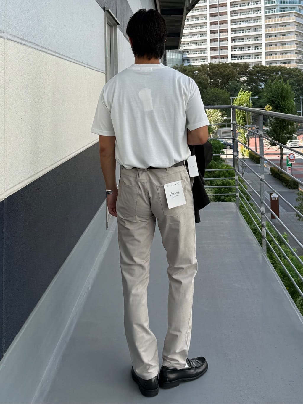 はちゃさんの「THE SHOP TK｜CARREMAN／キャリーマンTRジャケット【セットアップ可/洗濯機OK】」を使ったコーディネート