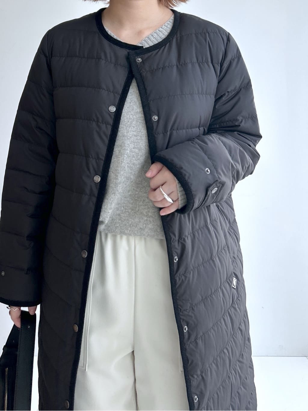 Hirokaさんの「Dessin｜【撥水・2WAY】ミュラーダウンコートロング丈」を使ったコーディネート