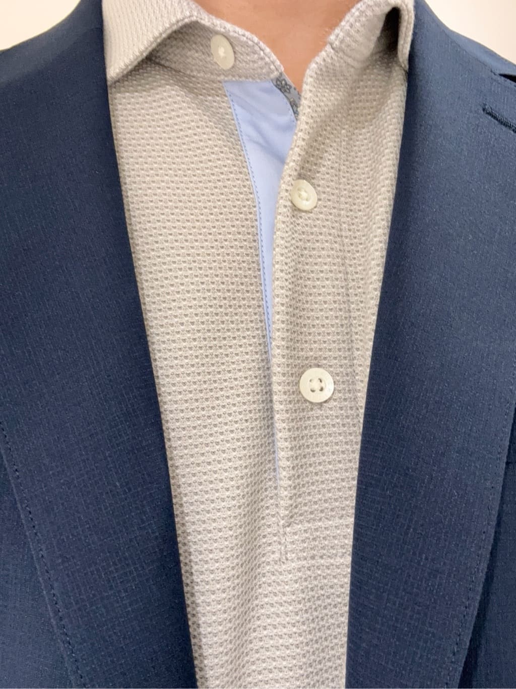 及川さんの「TAKEO KIKUCHI｜【COOL CITY WEAR】アーバンクール ジャケット /接触冷感・吸水速乾」を使ったコーディネート