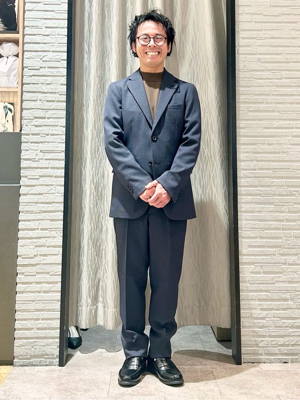 KENJI Iさんの「THE SHOP TK｜【軽くて、暖かい】SORONA／ソロナ 中綿ブルゾン 防風/軽量/洗濯機OK/フード脱着可」を使ったコーディネート