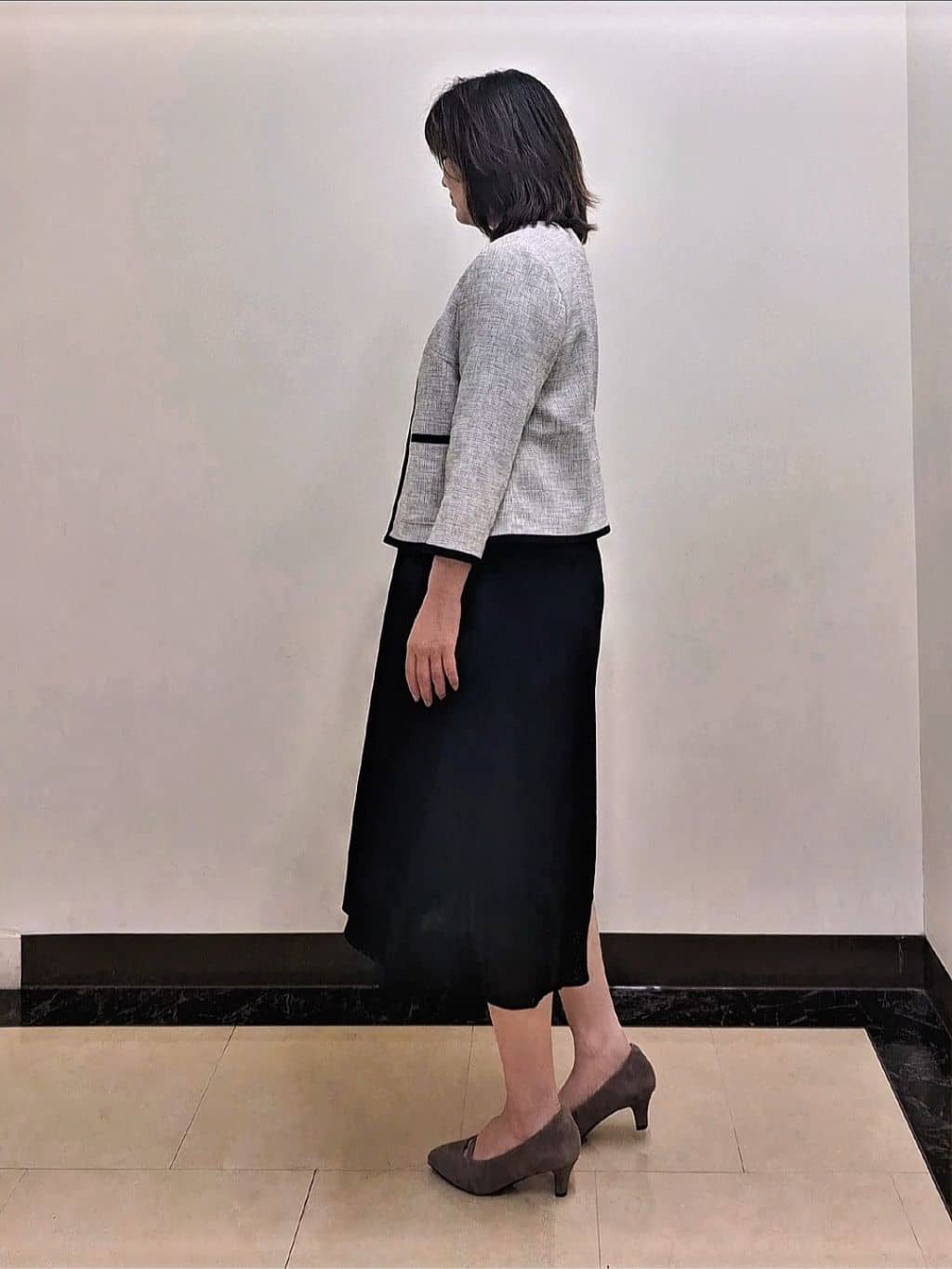 S.xuliさんの「Reflect｜【軽い着心地】メッシュツイードジャケット」を使ったコーディネート