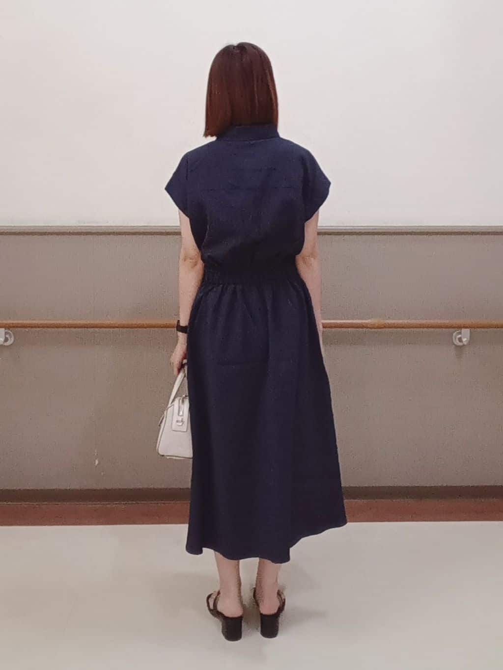 hamさんさんの「THE SHOP TK｜サッカーワンピース【洗濯機OK/UVカット】」を使ったコーディネート