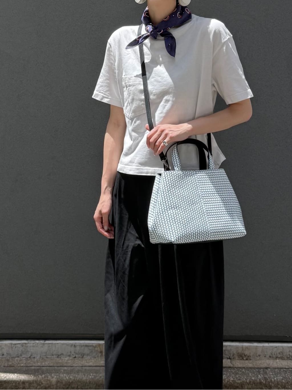 Kさんの「HIROKO HAYASHI｜OTTICA（オッティカ）2wayショルダーバッグ」を使ったコーディネート