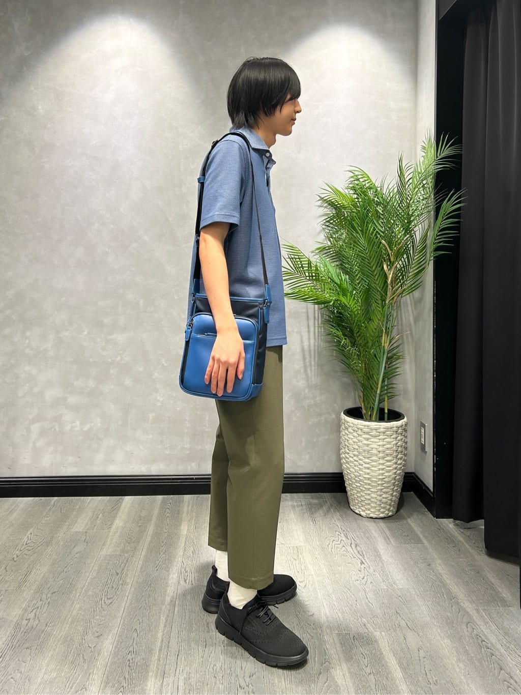 ruiさんの「TAKEO KIKUCHI｜【抗菌防臭／9色5サイズ展開】ハニカムメランジ ポロシャツ」を使ったコーディネート
