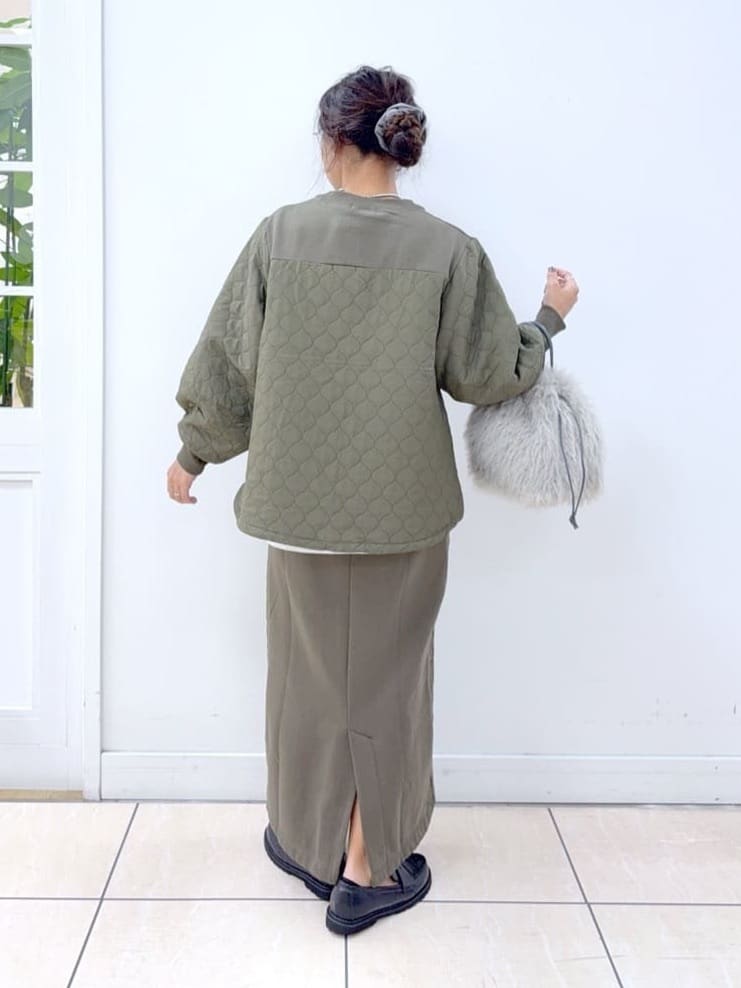 Osawaさんの「Dessin｜【美シルエット/洗える】切替カットソー」を使ったコーディネート