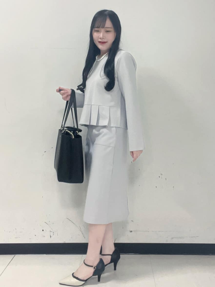 Hitomiさんの「index｜ストレッチタイトスカート【洗濯機OK／防シワ／抗ピル】《S～3L》」を使ったコーディネート