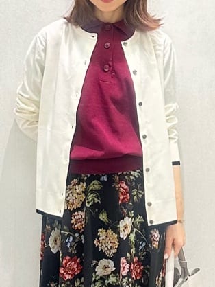 Miwaさんの「UNTITLED｜【アンサンブル可/薄手】ベーシッククルーネックカーディガン」を使ったコーディネート
