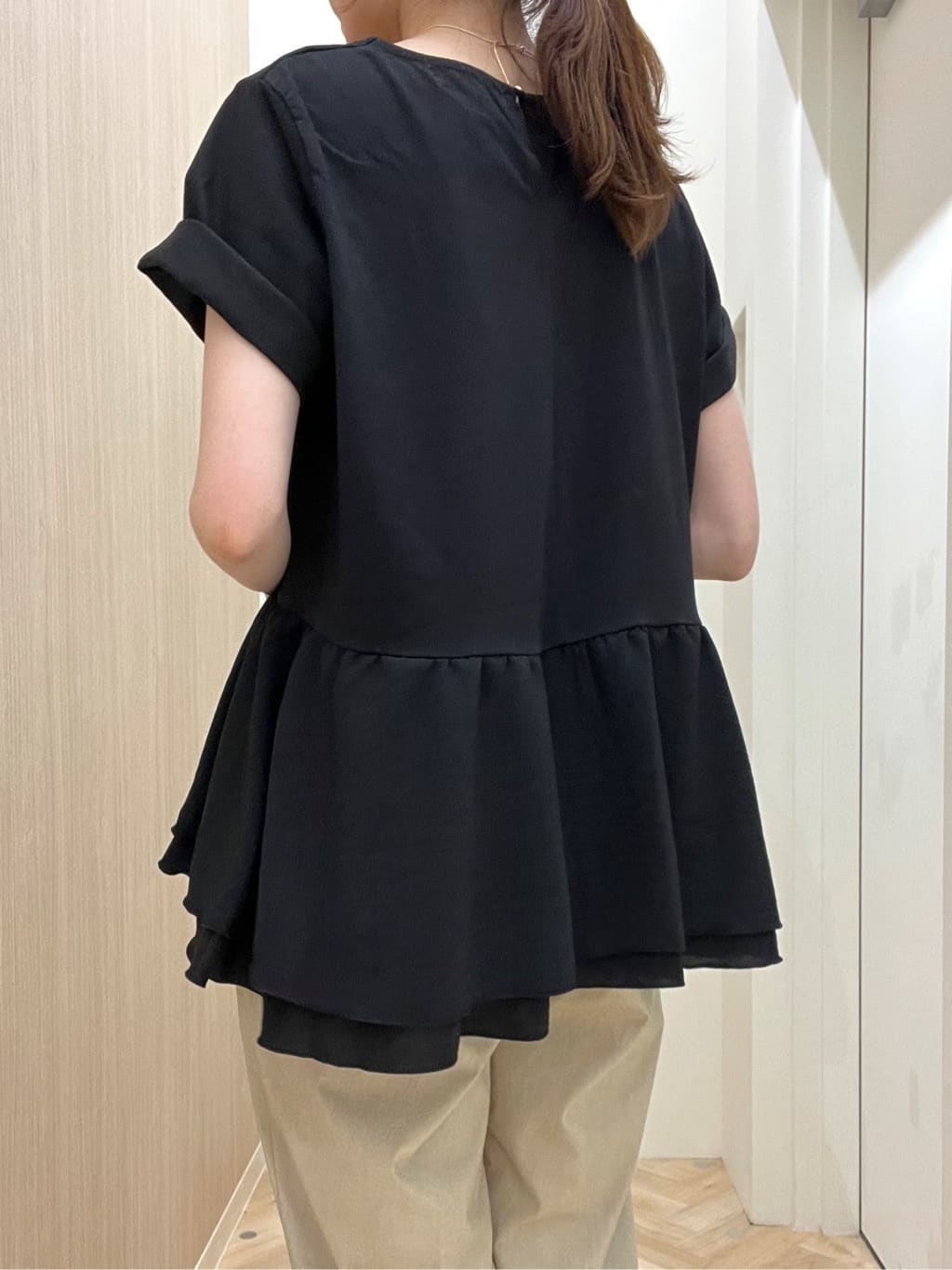  おまつさんの「grove｜キレイも動きやすさも　美脚見えハイパーストレッチパンツ」を使ったコーディネート