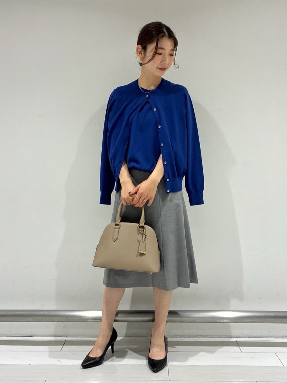 Rinさんの「UNTITLED｜◆【11色展開/コットン100/アンサンブル可能】 プルオーバーニット」を使ったコーディネート