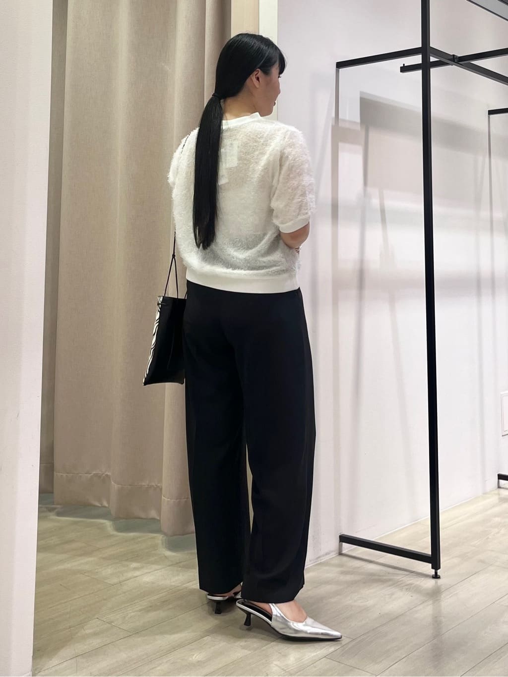 hasuさんの「INDIVI｜【軽く羽織れる！】ダブルジャケット」を使ったコーディネート