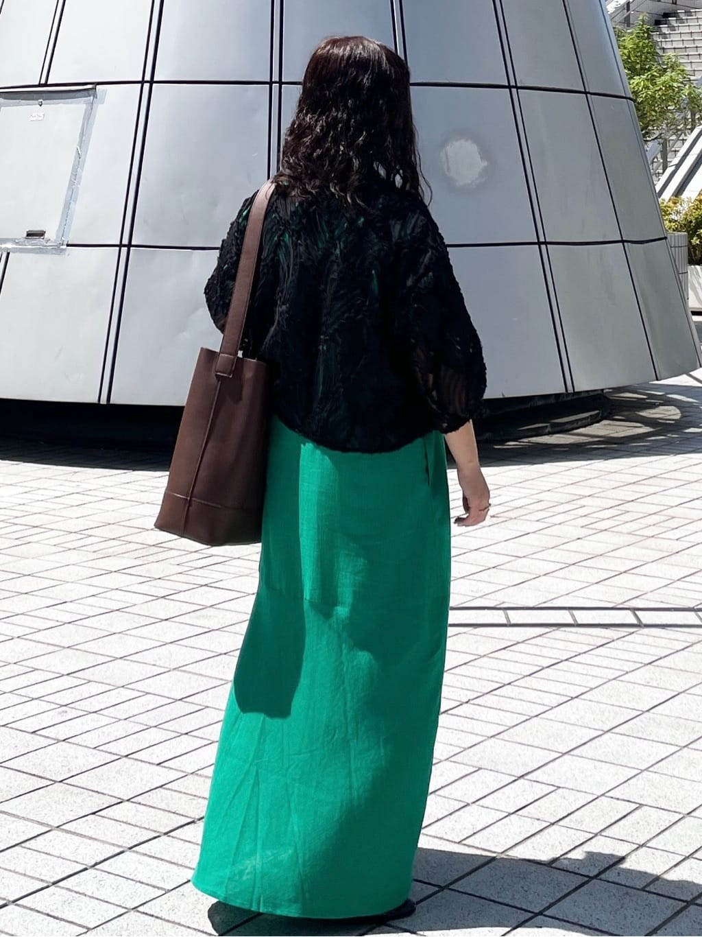 sumicaさんの「OPAQUE.CLIP｜シアー刺繍レース前開きブラウス【洗濯機洗い可】」を使ったコーディネート