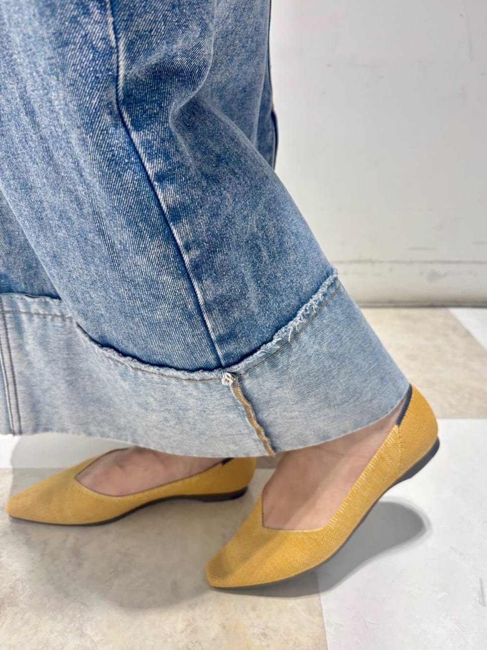 せらら⭐️さんの「ESPERANZA｜Oito和紙フラットパンプス」を使ったコーディネート