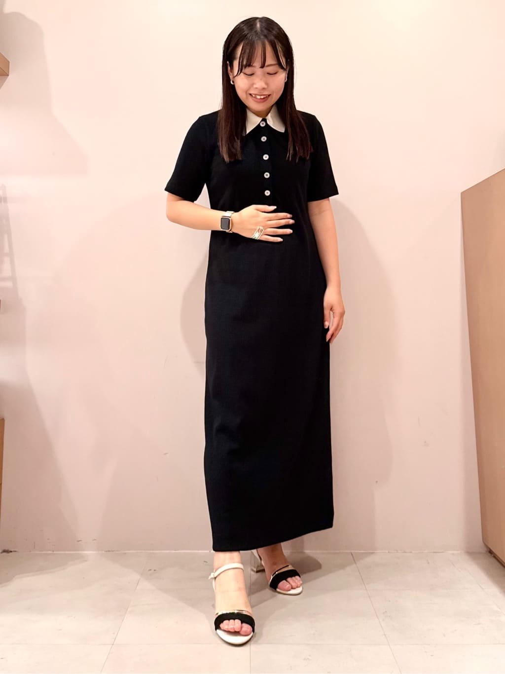 SEIKOさんの「ESPERANZA｜カラーヒールサンダル」を使ったコーディネート