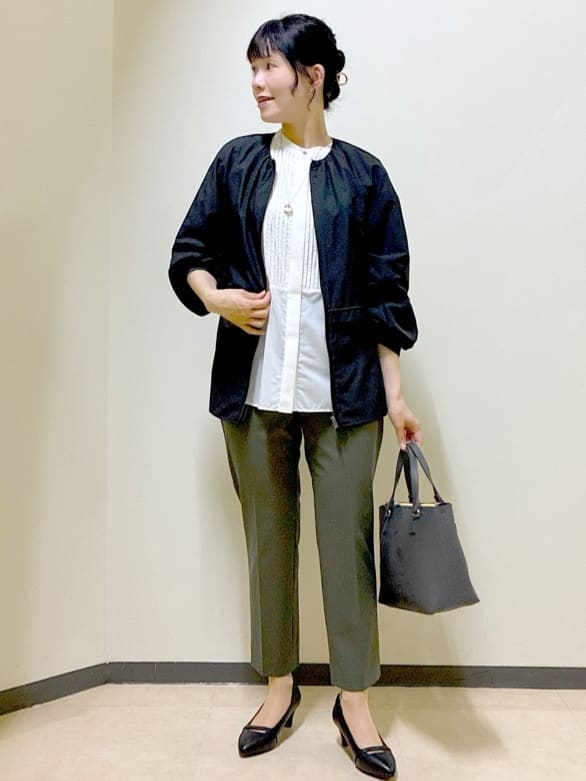  beni_gingerさんの「Reflect｜【パンツにもスカートにも合わせやすい◎】ライティブルゾン」を使ったコーディネート