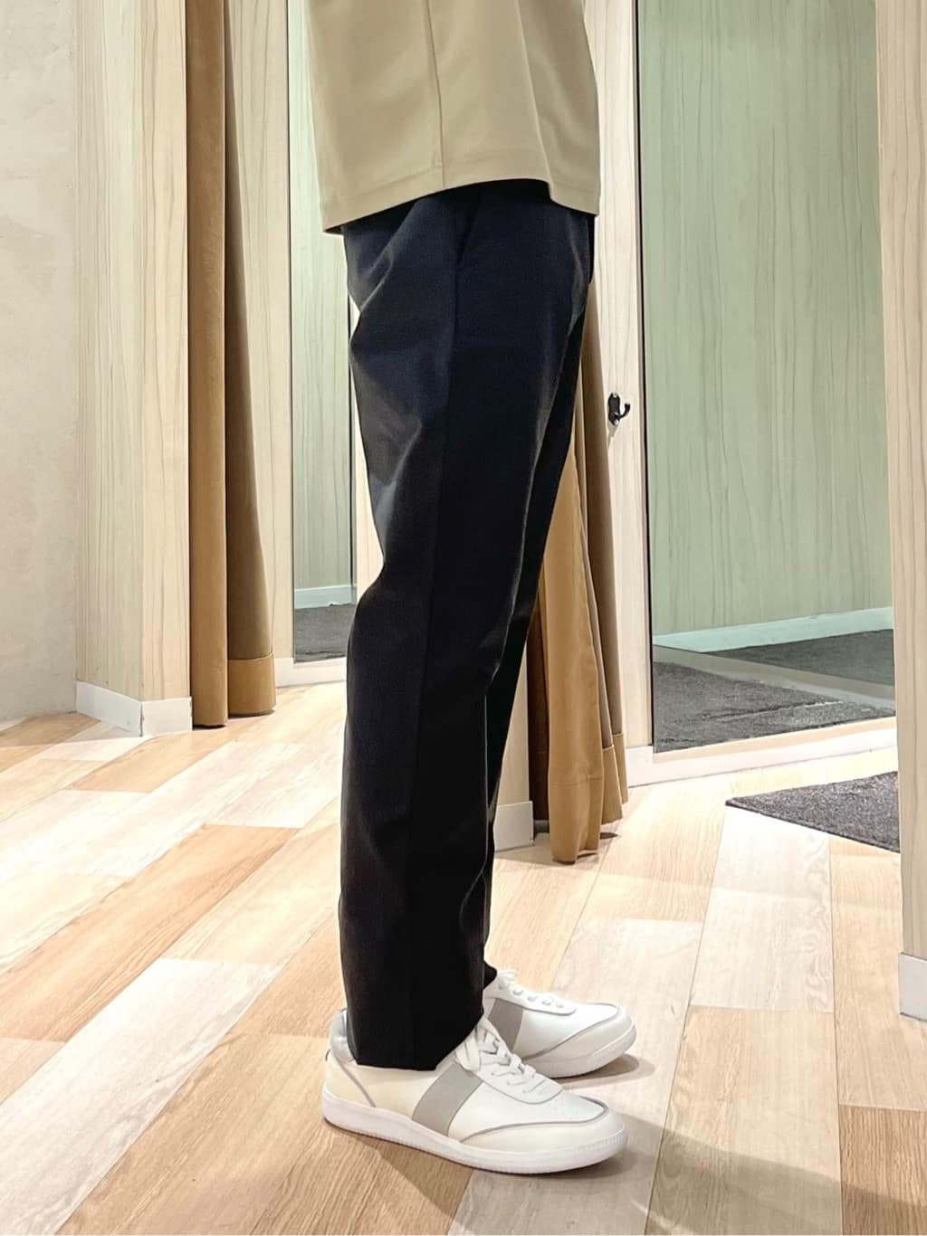 URAさんの「TAKEO KIKUCHI｜【COOL CITY WEAR】エアートール ポロシャツ /接触冷感・通気性」を使ったコーディネート
