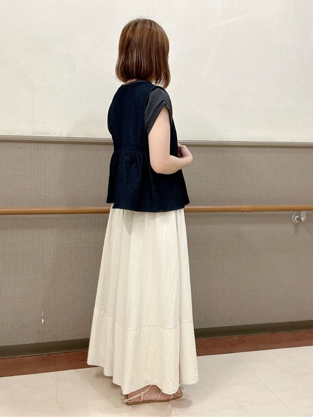 おしらさんさんの「THE SHOP TK｜◆アソートプリントTシャツ【防シワ／接触冷感／UV／洗濯機OK】」を使ったコーディネート