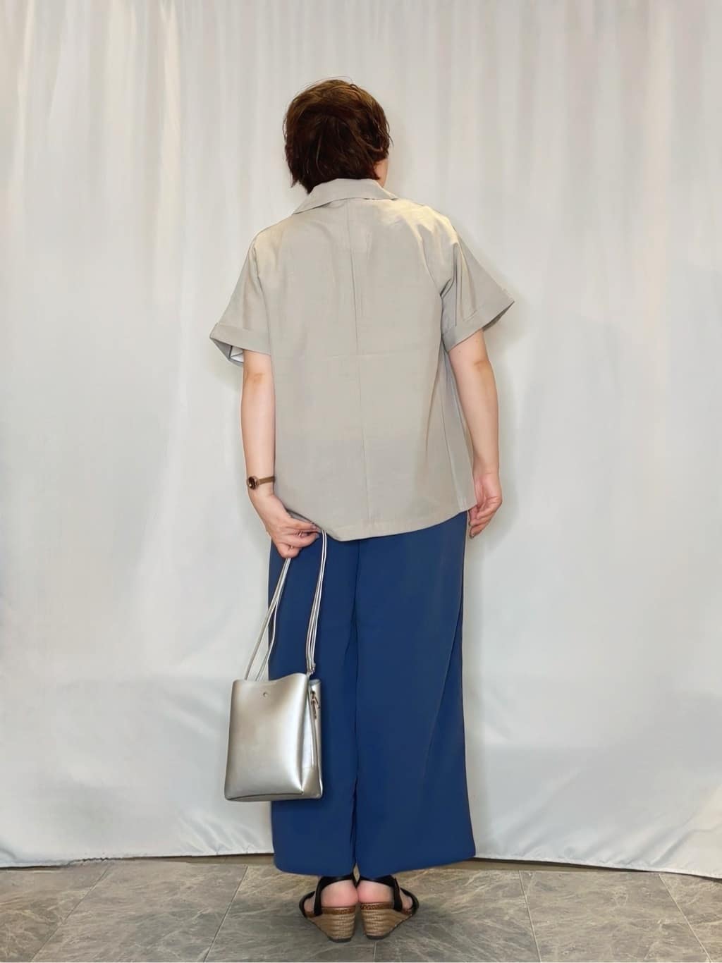 たみさんの「SHOO･LA･RUE｜【S-LL/ひんやり/UV】選べる6柄でそれぞれ欲しくなる プリントTシャツ」を使ったコーディネート