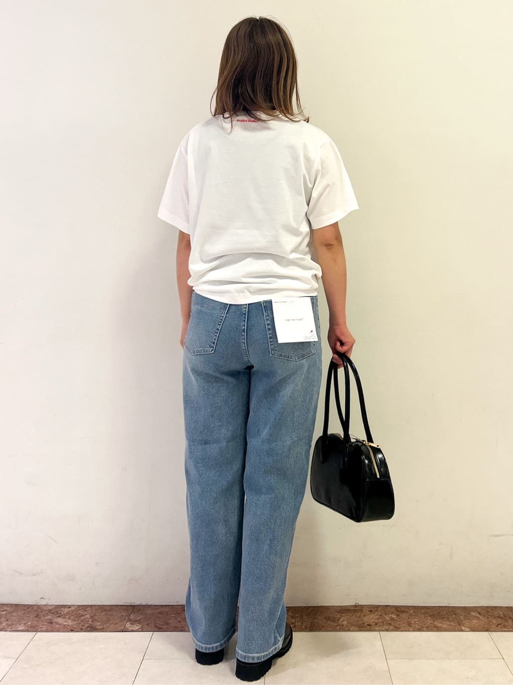 madokaさんの「OPAQUE.CLIP｜ストレッチストレートデニム【洗濯機洗い可】」を使ったコーディネート
