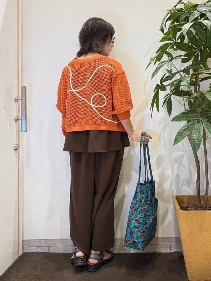 misakiさんの「SHOO･LA･RUE｜【S-LL/セットアップ可/ひんやり】女性らしさ溢れる ティアードキャミソール」を使ったコーディネート
