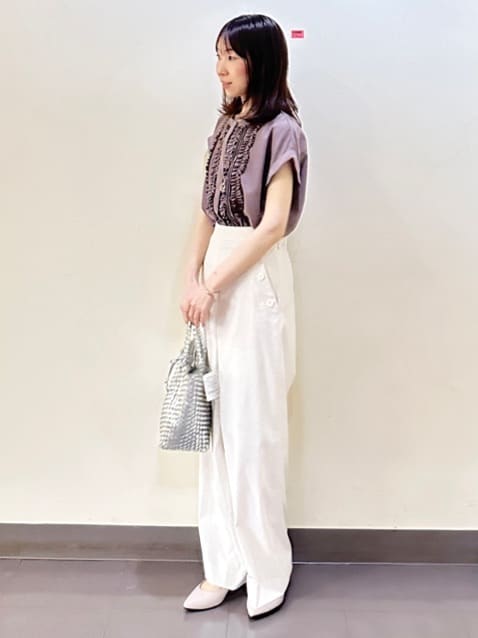 Miwaさんの「UNTITLED｜◆【接触冷感/UV機能/遮熱】ジャージカーディガン」を使ったコーディネート
