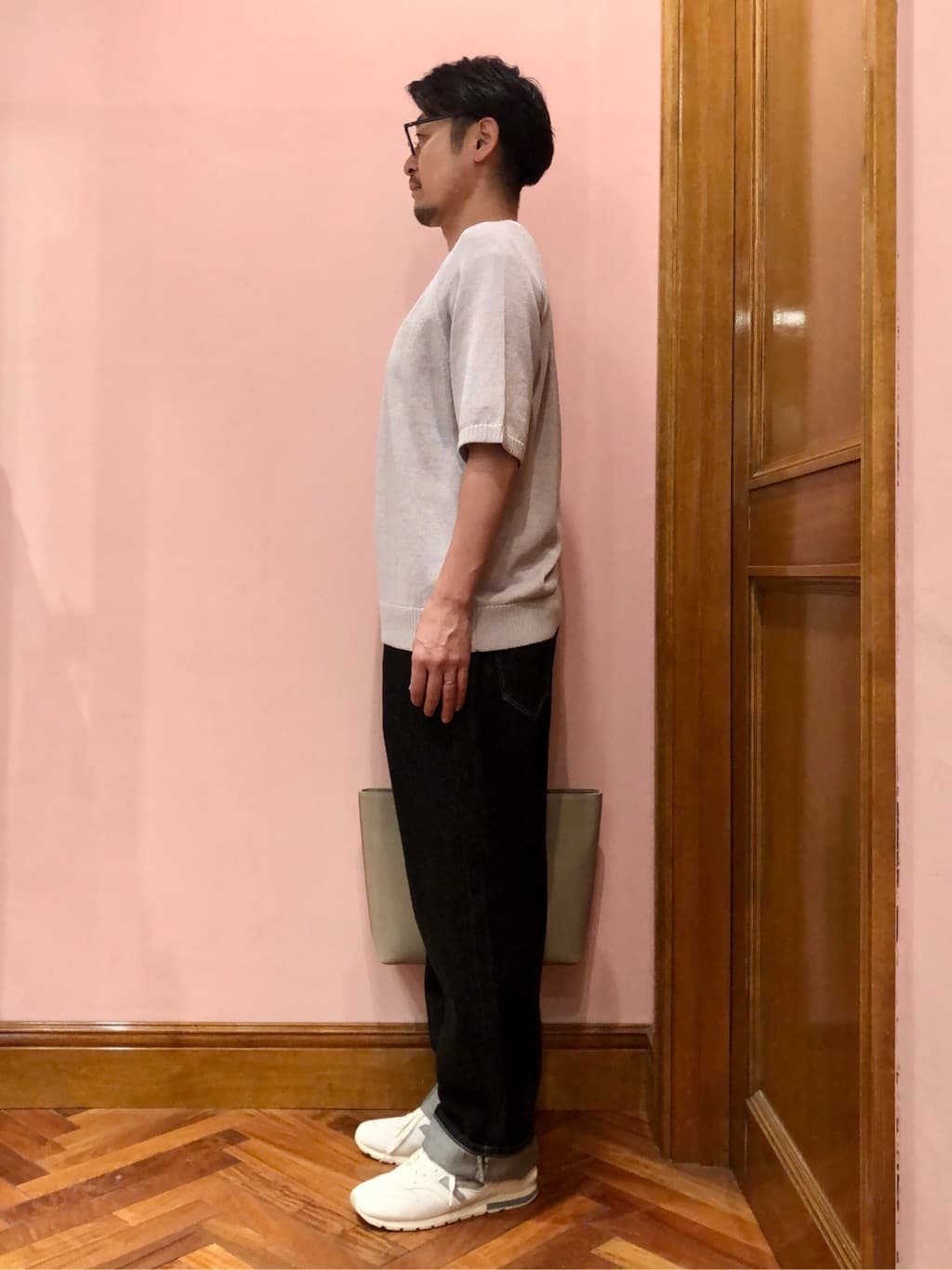 OKJさんの「DRESSTERIOR｜ソフトタッチ インナーTシャツ」を使ったコーディネート