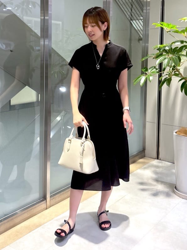 yukaさんの「UNTITLED｜【UV/はっ水】リラククールワンピース」を使ったコーディネート