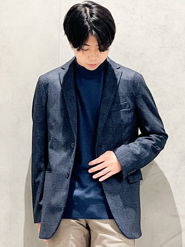 SHI-MAさんの「THE SHOP TK｜起毛TRジャージジャケット 【洗濯機OK／ストレッチ／セットアップ可】」を使ったコーディネート