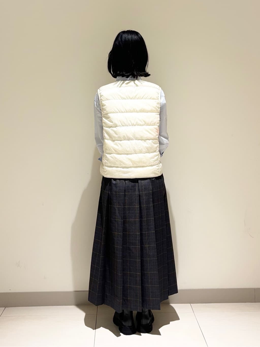 mayuさんの「Dessin｜【洗える】ワイドプリーツスカート」を使ったコーディネート