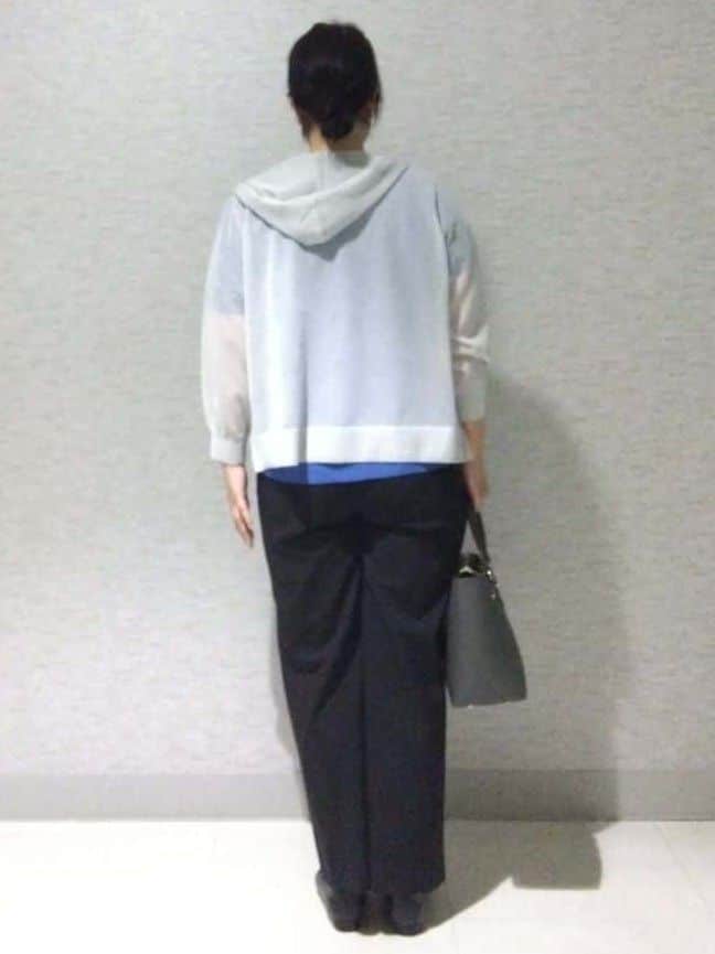 sakoさんの「Reflect｜【選べる7色◎／手洗い可／二の腕カバー】半袖ニット」を使ったコーディネート