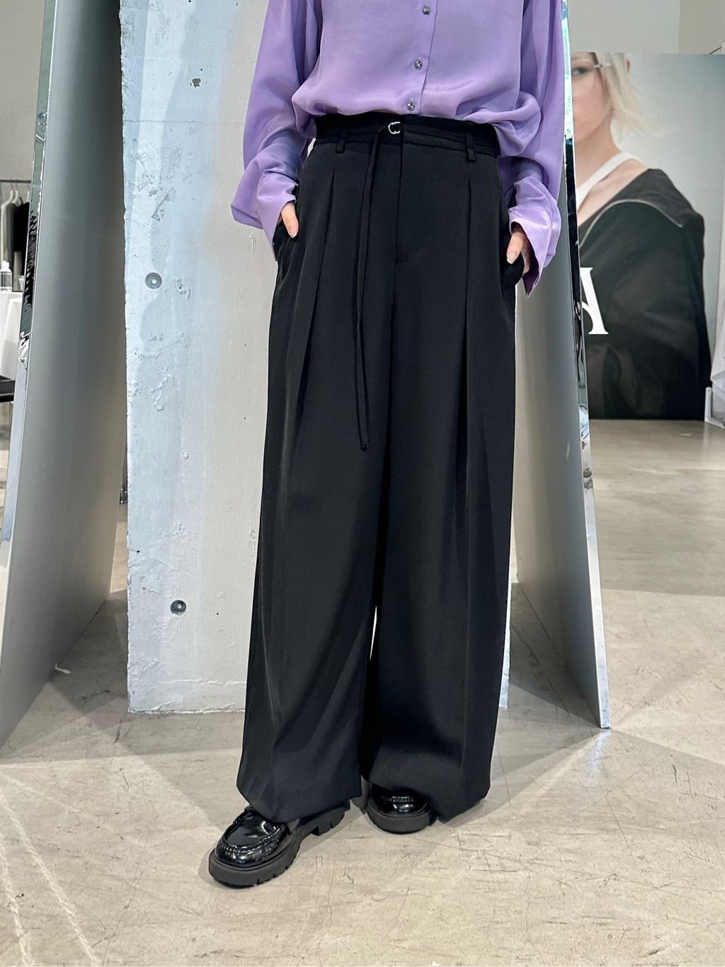 harunaさんの「CODE A｜oversize float shirts」を使ったコーディネート