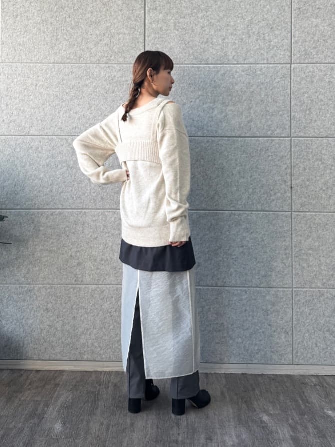 designer yukaさんの「CODE A｜zip leggings pants(Fleece)」を使ったコーディネート