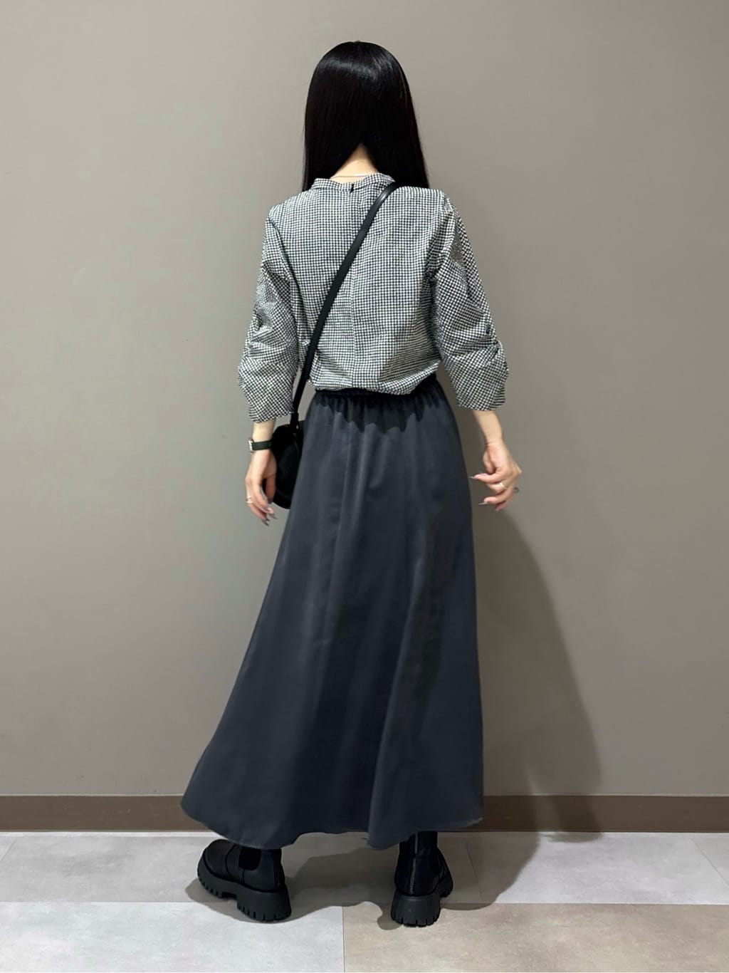 KEIKOさんの「INDIVI｜【セットアップ可能】凹凸ストレッチ素材テーラードカラージレジャケット」を使ったコーディネート