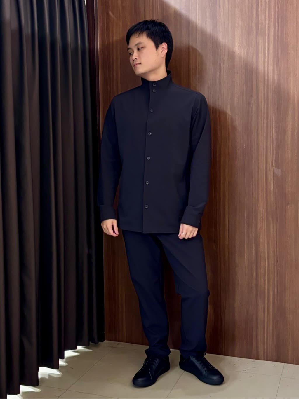 中村さんの「TAKEO KIKUCHI｜」を使ったコーディネート