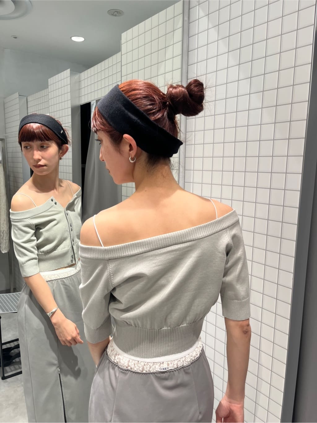Rielさんの「CODE A｜lace leggings」を使ったコーディネート