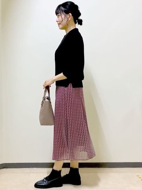  beni_gingerさんの「Reflect｜【透けにくい◎】衿付き七分袖ニット」を使ったコーディネート