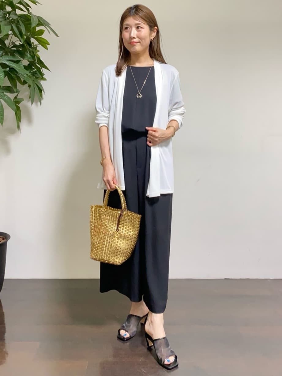 tomoさんの「UNTITLED｜◆【接触冷感/UV機能/遮熱】ジャージカーディガン」を使ったコーディネート