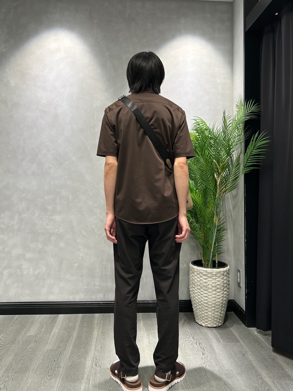 ruiさんの「TAKEO KIKUCHI｜【COOL CITY WEAR】ストライプジャージ ボタンダウンシャツ /接触冷感」を使ったコーディネート