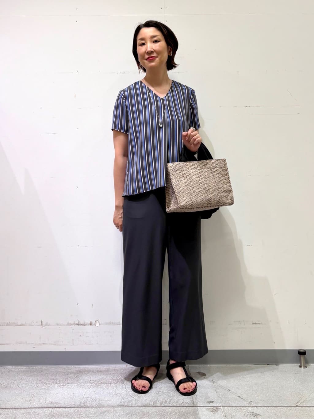 yuriさんの「INDIVI｜【選べるトップパーツ】ワントップネックレス」を使ったコーディネート