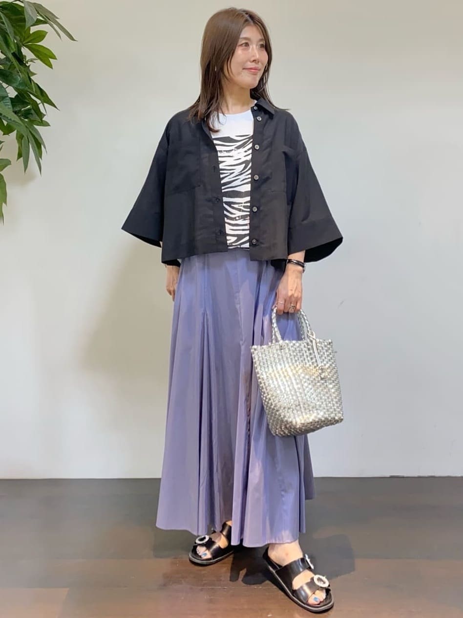 tomoさんの「UNTITLED｜コットンキャミソール」を使ったコーディネート