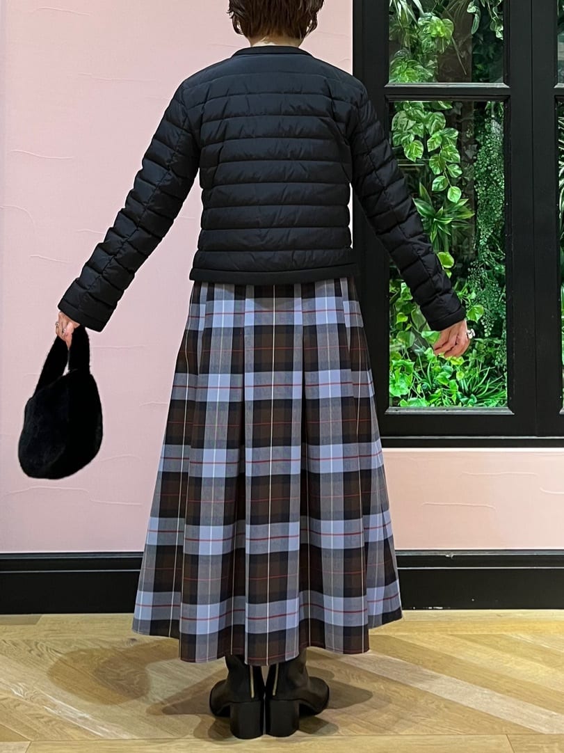 ogataさんの「DRESSTERIOR｜コンパクトフェイクファーバッグ」を使ったコーディネート