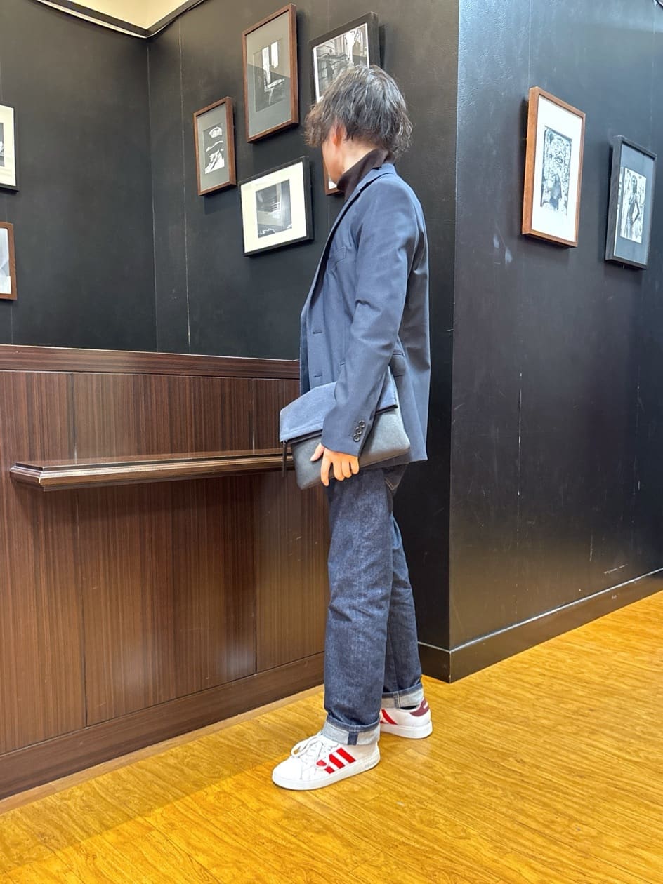 KEIさんの「TAKEO KIKUCHI｜【360&deg;ストレッチ／セットアップ対応】None Of Stress ジャケット」を使ったコーディネート