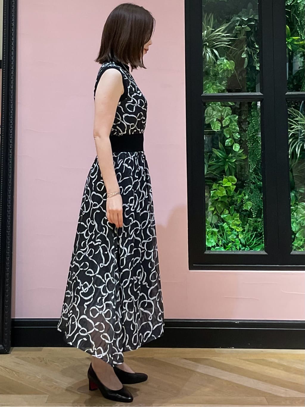 maruさんの「DRESSTERIOR｜【otonaMUSE5月号掲載】アーチフィットレザーパンプス」を使ったコーディネート
