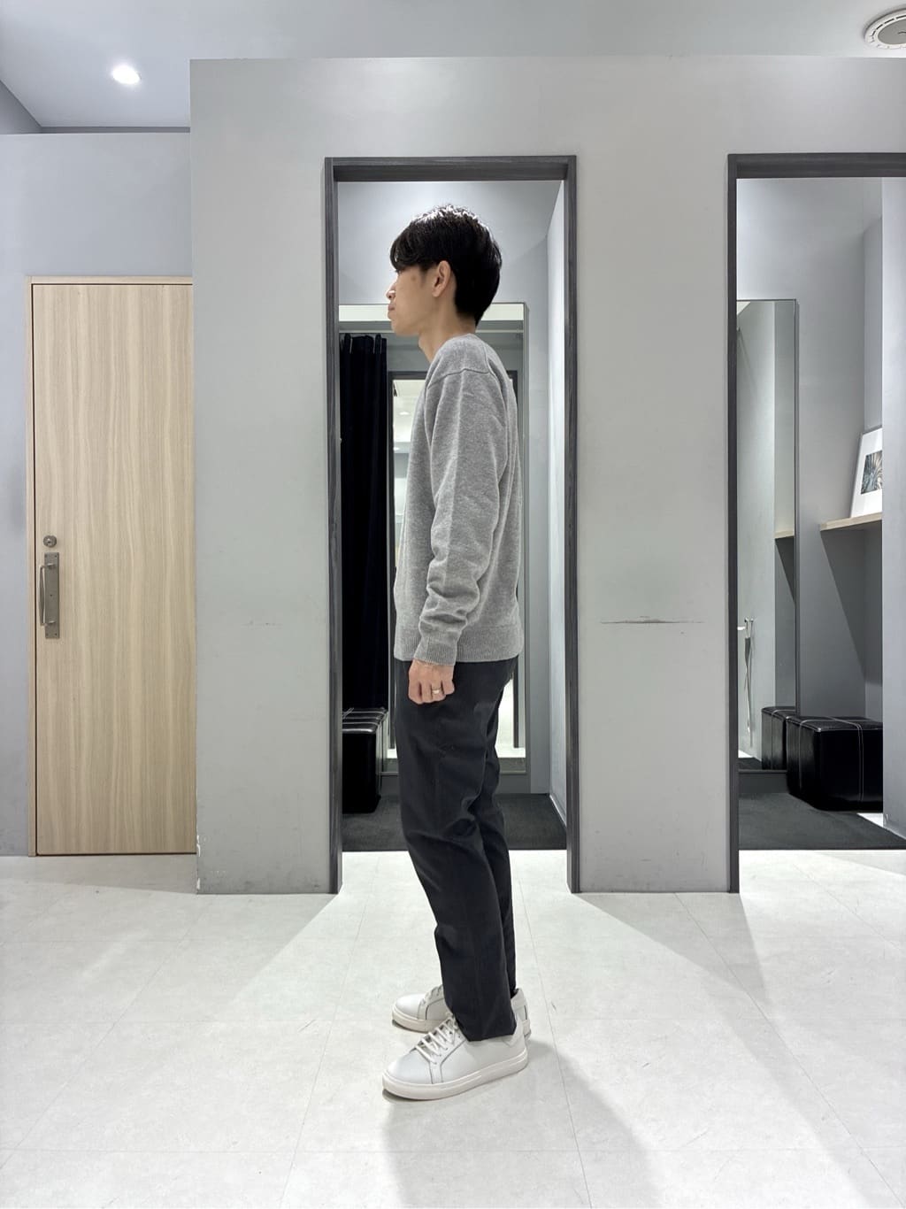 わいずみさんの「TAKEO KIKUCHI｜【袖取り外し可】デタッチャブル ダウンブルゾン」を使ったコーディネート
