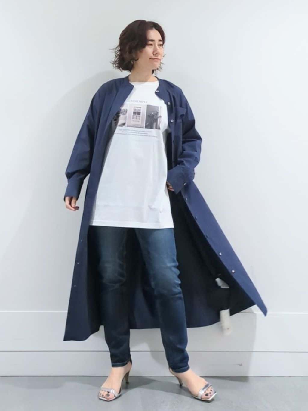 ミズタさんの「UNTITLED｜【Healthy DENIM&times;UNTITLED】別注 R Mrytle（リマートル）テーパードデニム」を使ったコーディネート