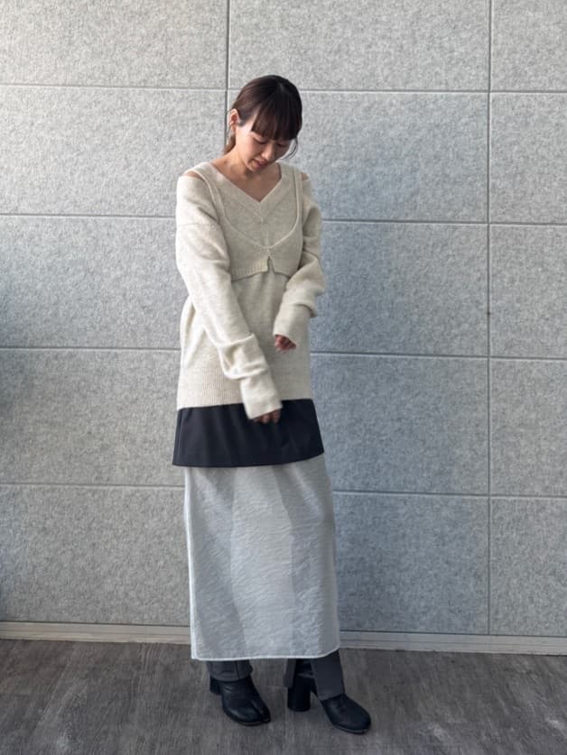 designer yukaさんの「CODE A｜zip leggings pants(Fleece)」を使ったコーディネート
