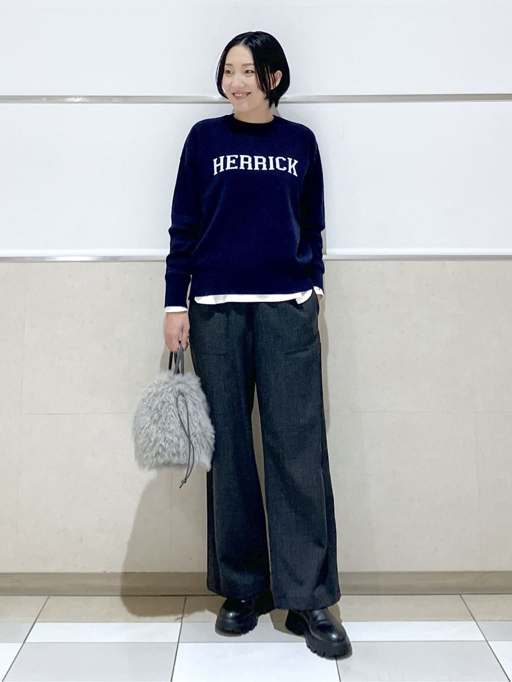 eriko さんの「Dessin｜ボリュームソールサイドゴアブーツ」を使ったコーディネート