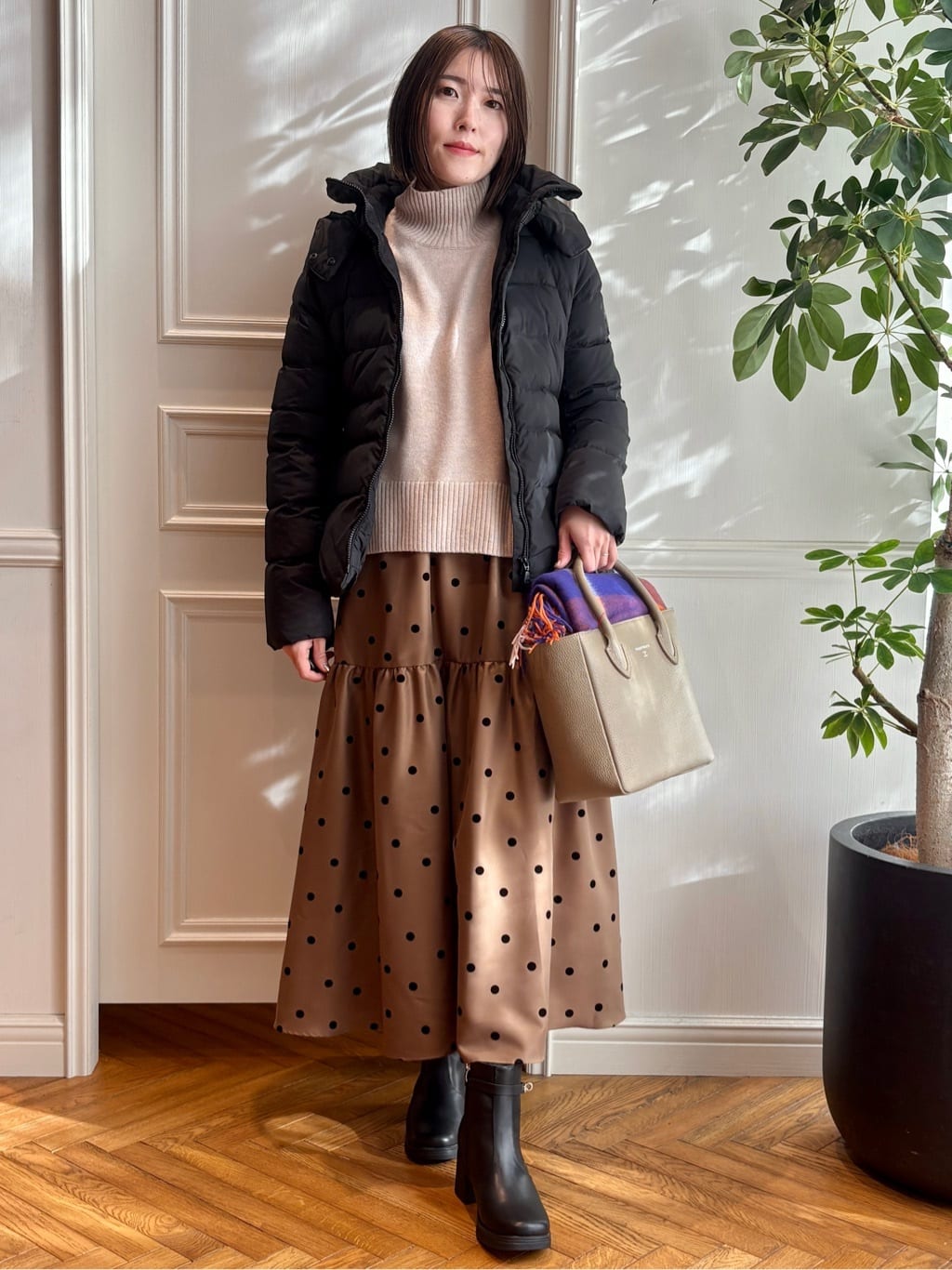 nakaoさんの「DRESSTERIOR｜ホワイトグースライトダウン」を使ったコーディネート