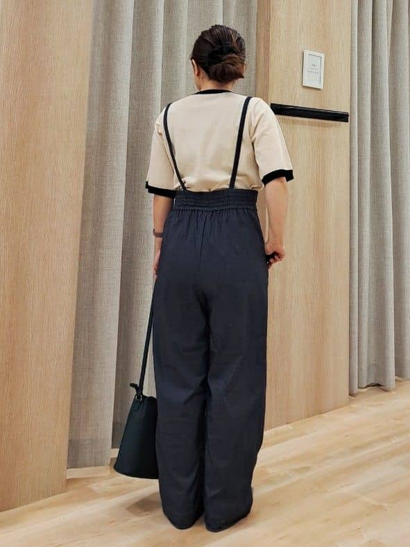 ふるさんの「grove｜【2WAY】ハイパーストレッチストラップパンツ」を使ったコーディネート