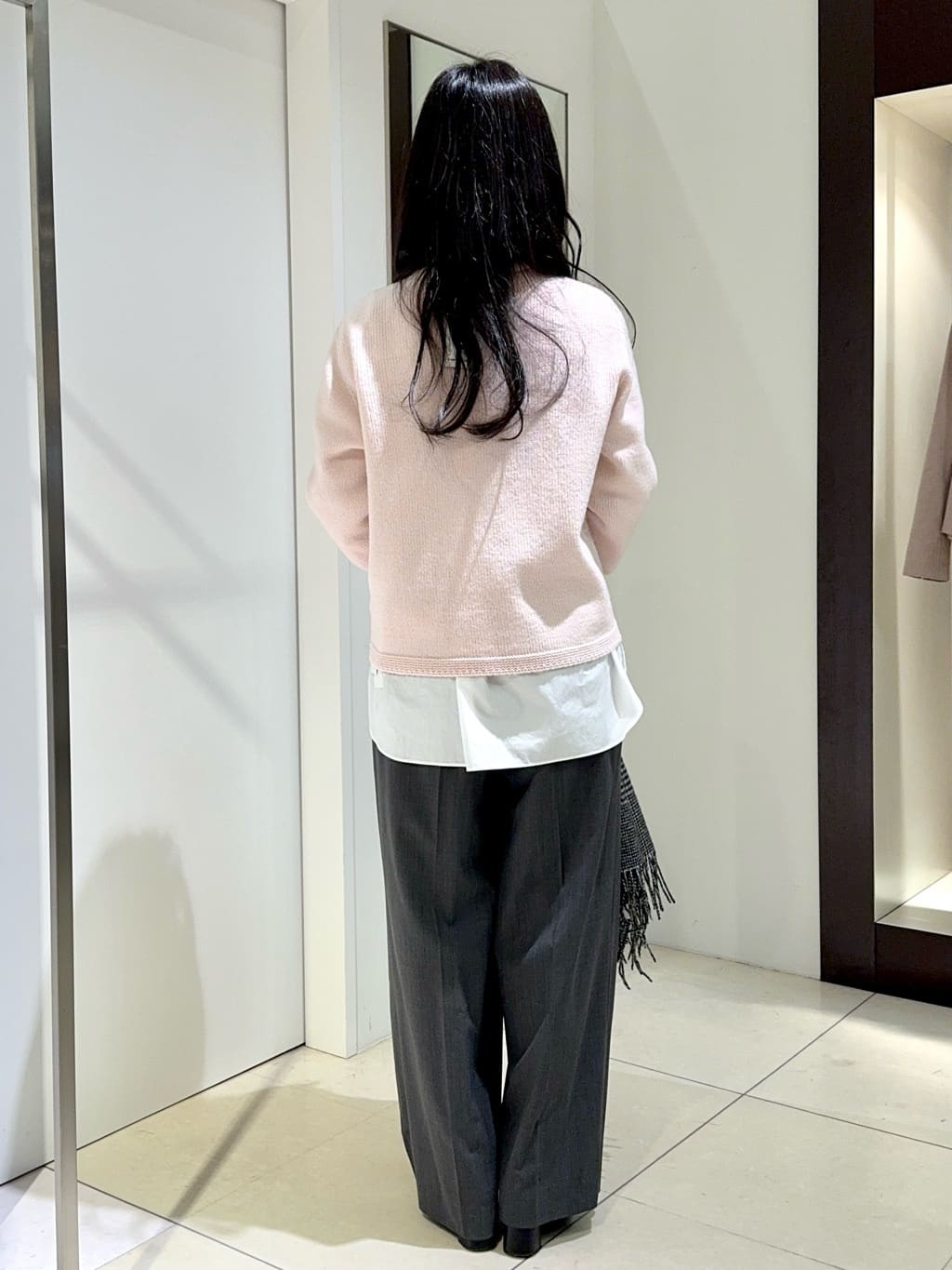 kaoruさんの「UNTITLED｜【洗える】スポンディッシュ ボトルネックニット」を使ったコーディネート